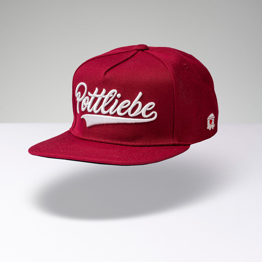 POTTLIEBE Snapback - Maroon White