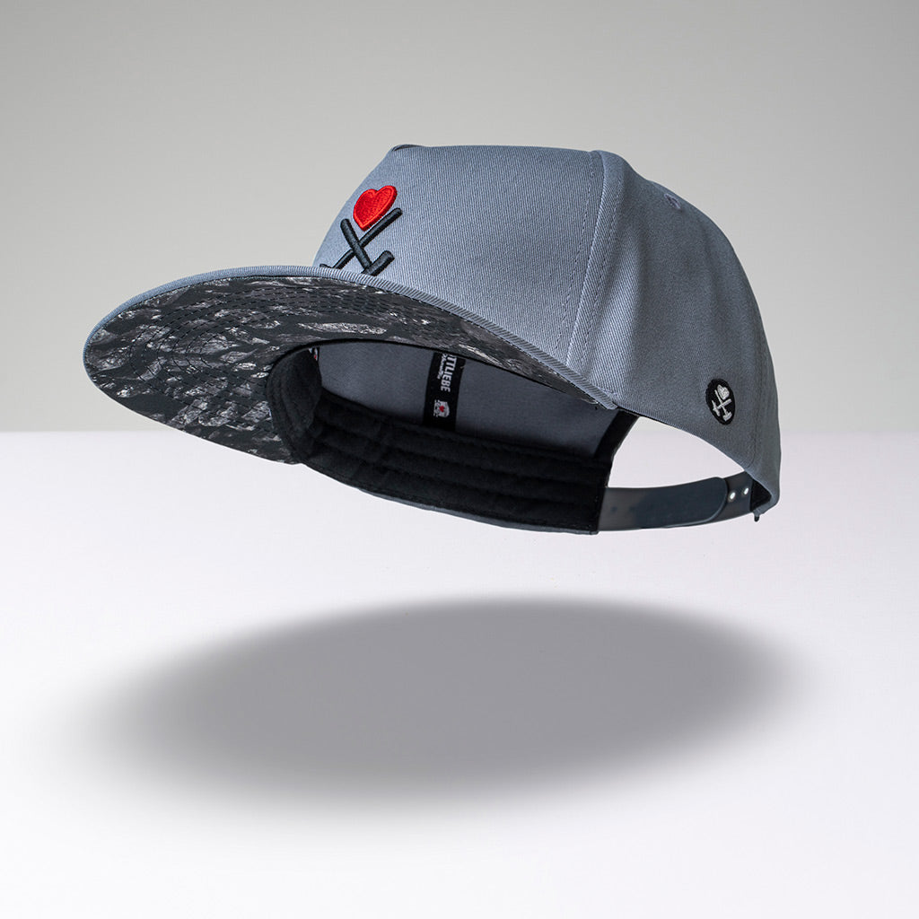 Casquette Snapback Kohle & Herz - Gris