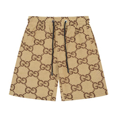 Oxford jacquard shorts