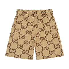 Oxford jacquard shorts