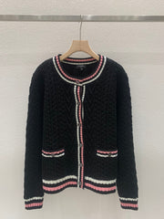 Flettet Crewneck Cardigan