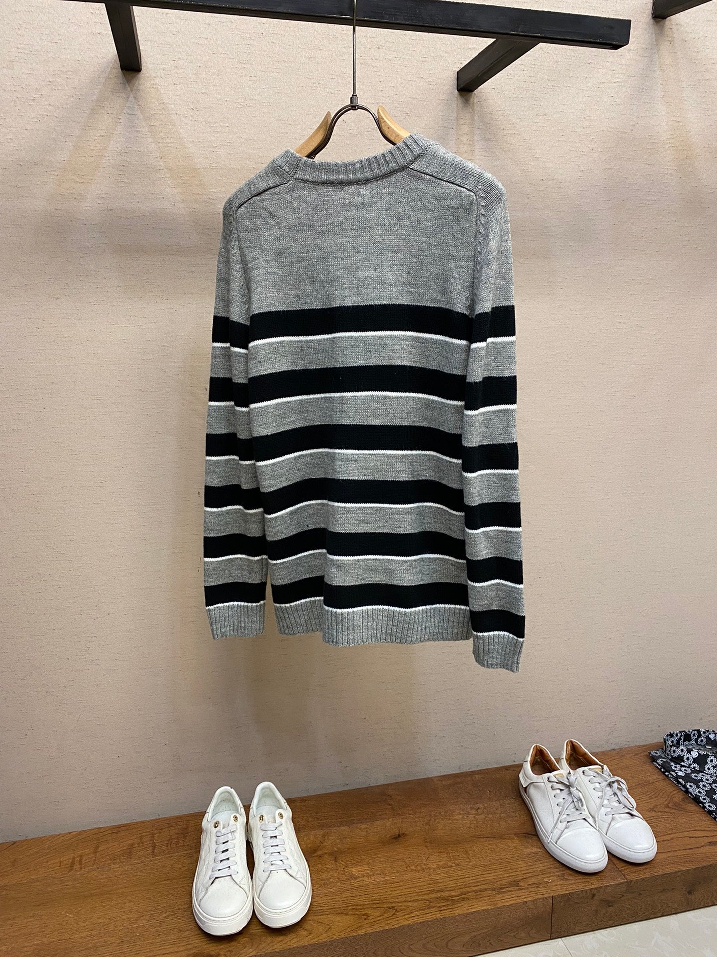 Striped wool sweater