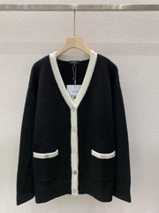 New Early Spring Knitted V-Neck Cardigan