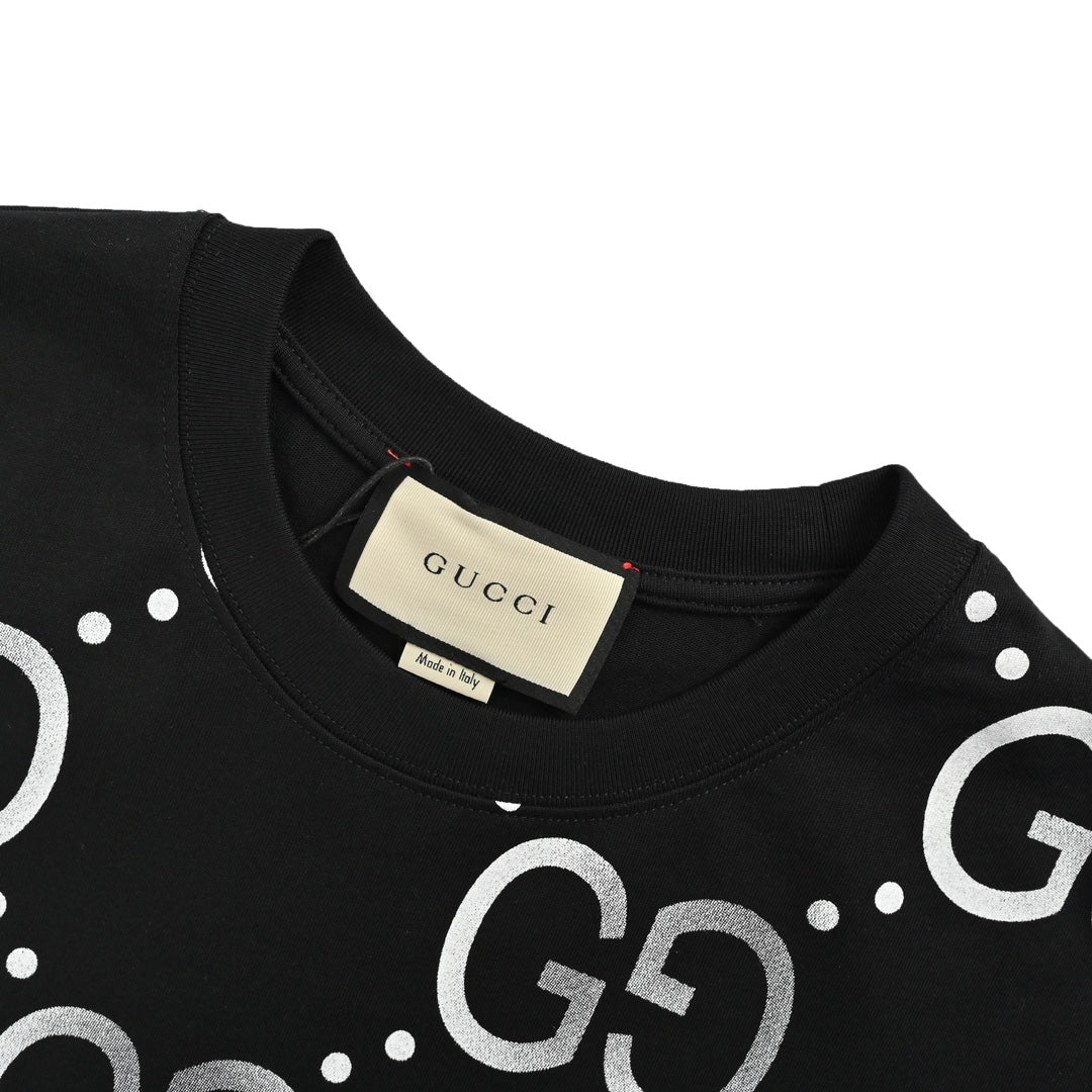 Double G gradient all-over printed short sleeves