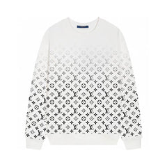 gradient print sweatshirt