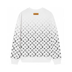 gradient print sweatshirt