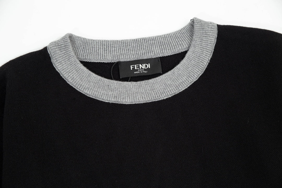 high density knitted sweater