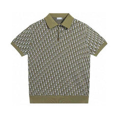 Business versatile presbyopic logo short-sleeved polo