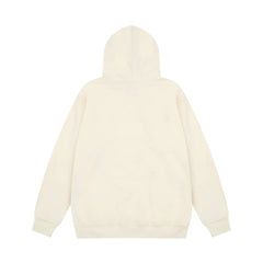 Classic style hooded sweatshirt with oversized interlocking G print