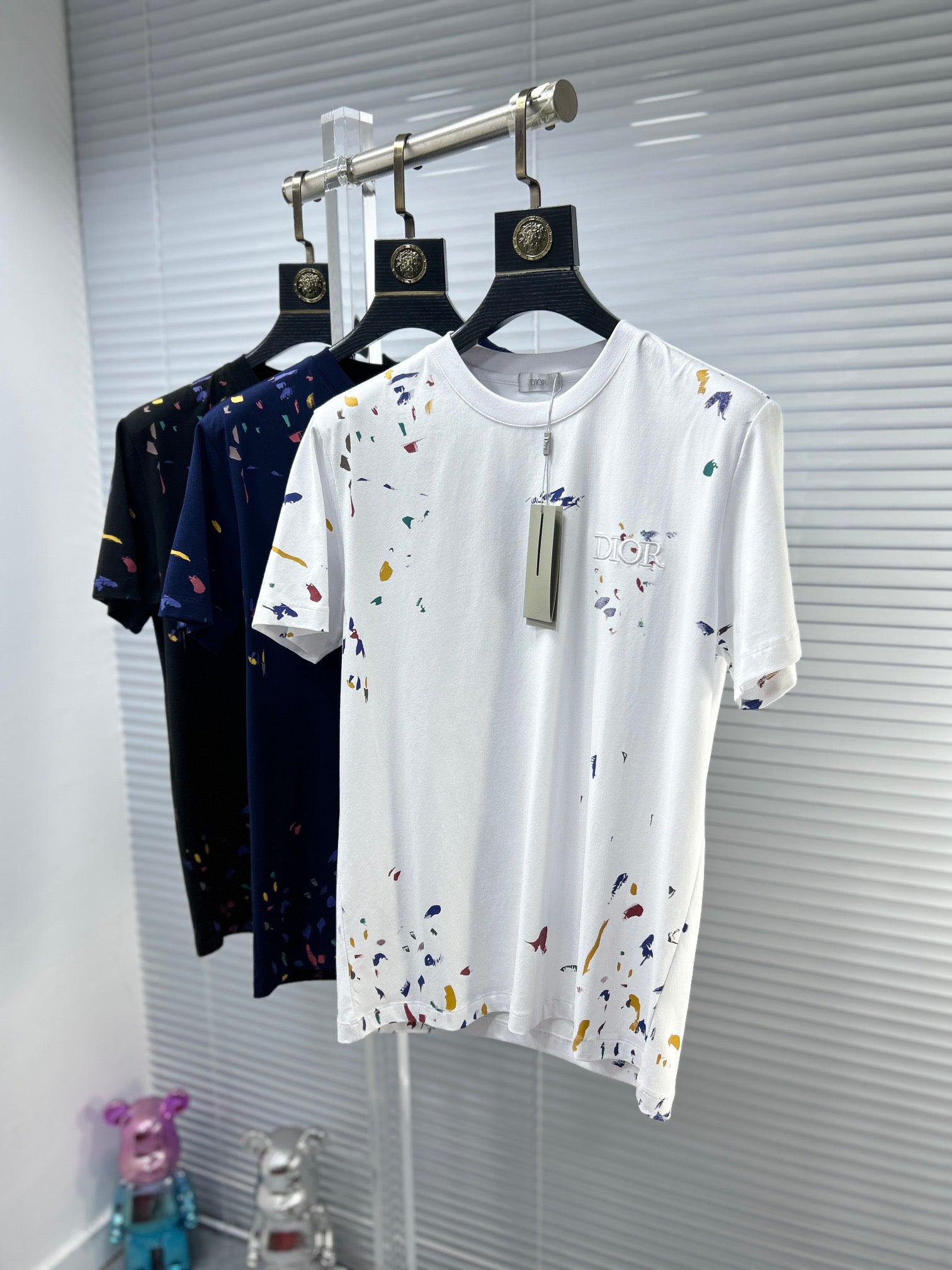 24FW paint print t-shirt