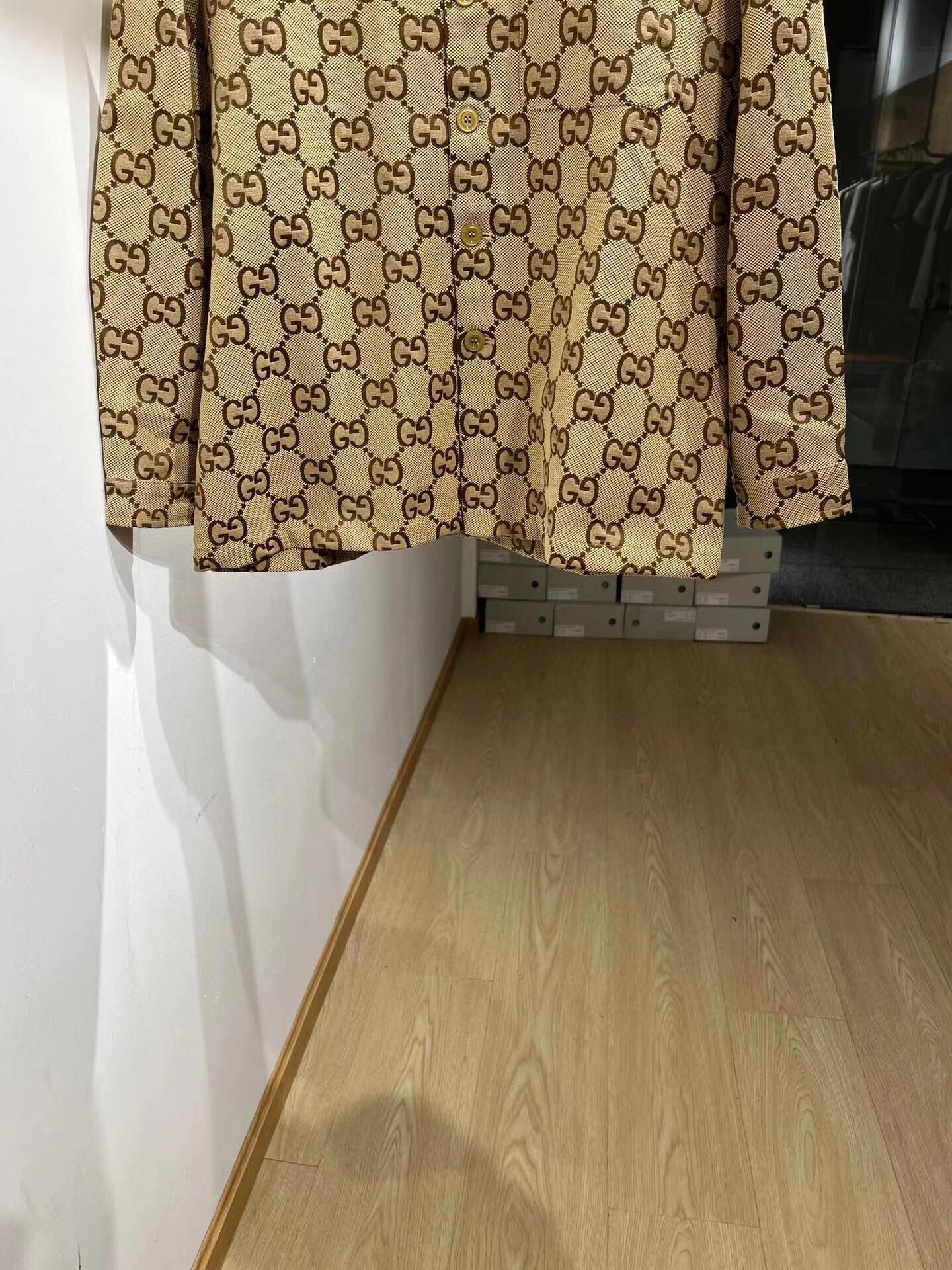 Logo print all over jacket