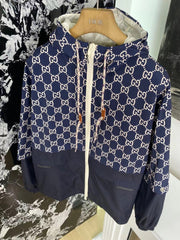 New Jacquard Zipper Sleeve Removable Jacket