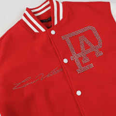 Baseball Jersey with Pearl Letter Logo