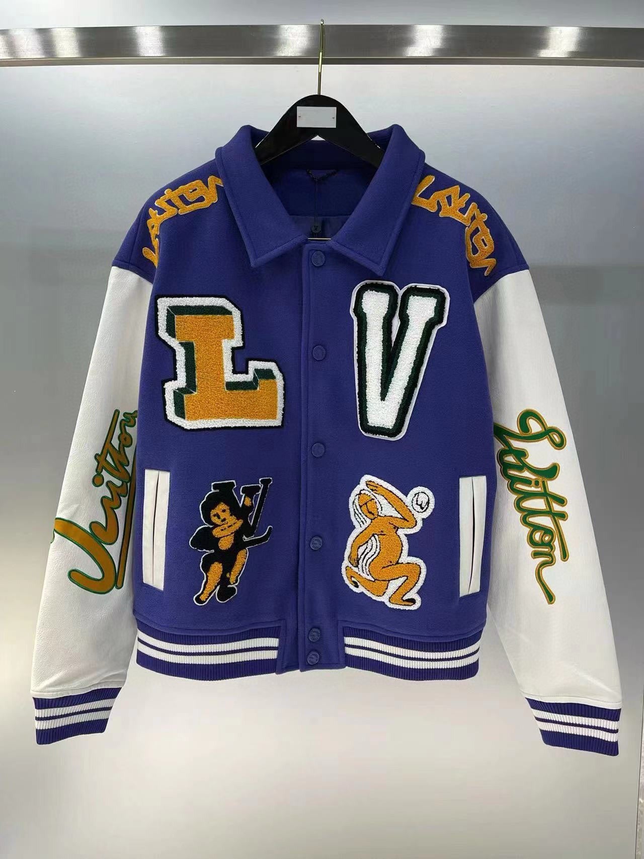 latest colorful baseball jersey jacket