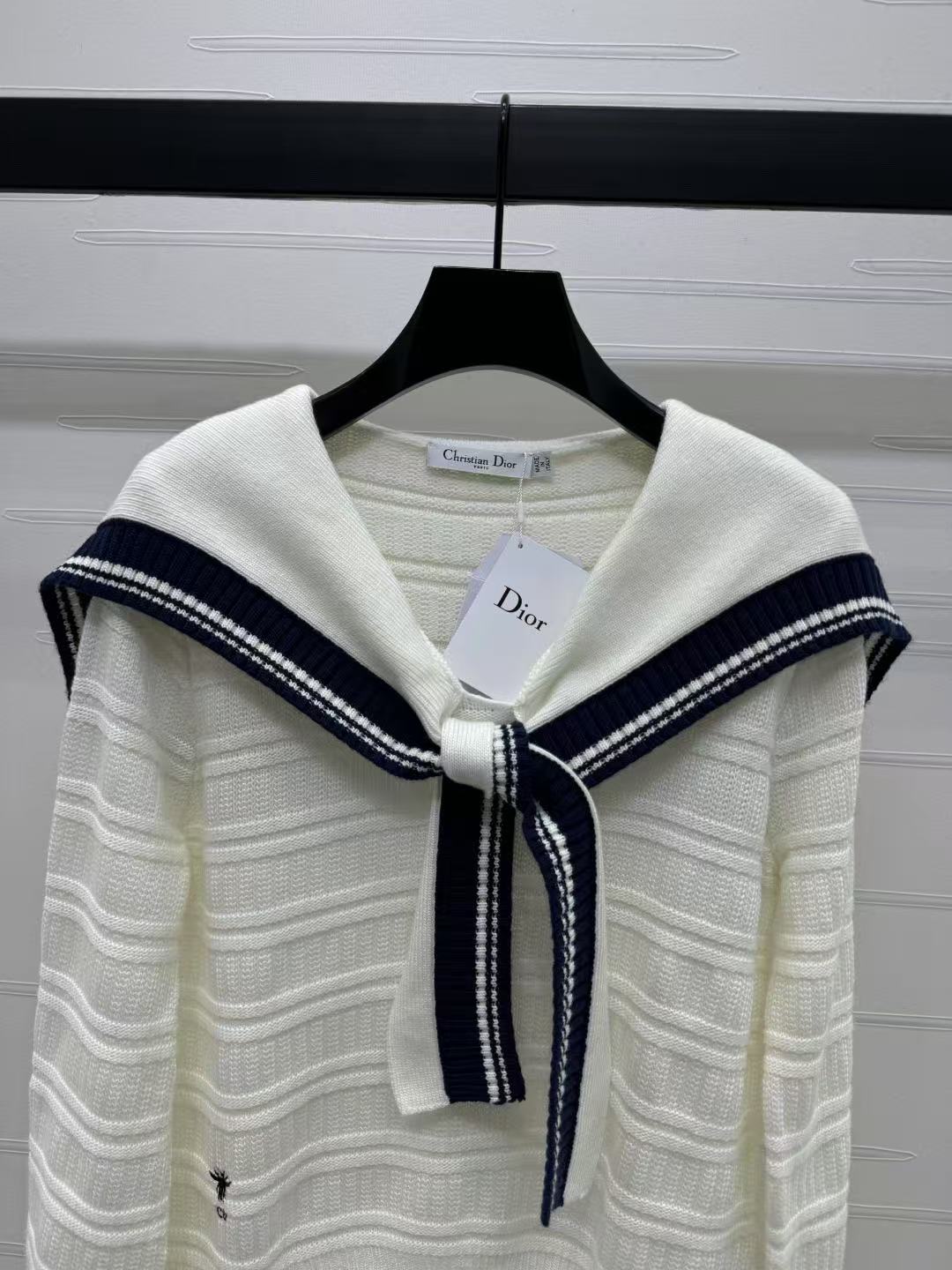 Preppy Shawl Collar Knit Long Sleeve Sweater