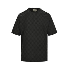 All-over double G jacquard short sleeves