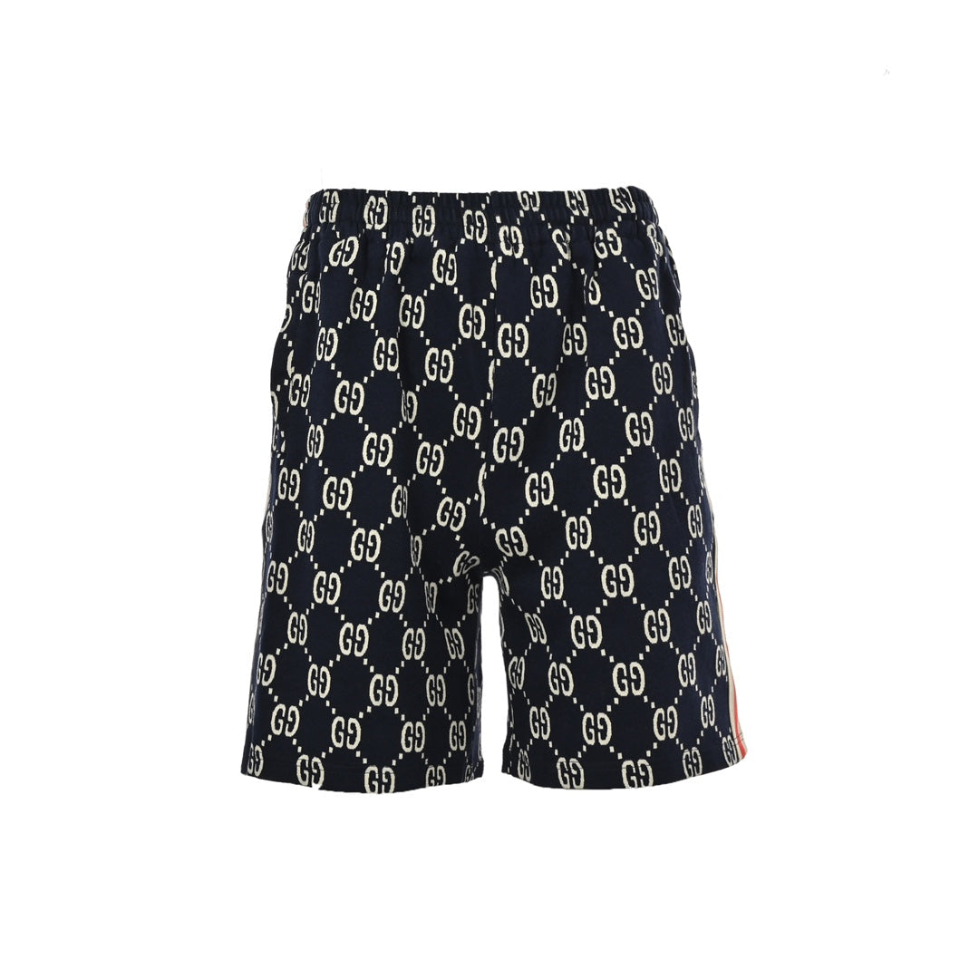 Classic all over print jacquard shorts