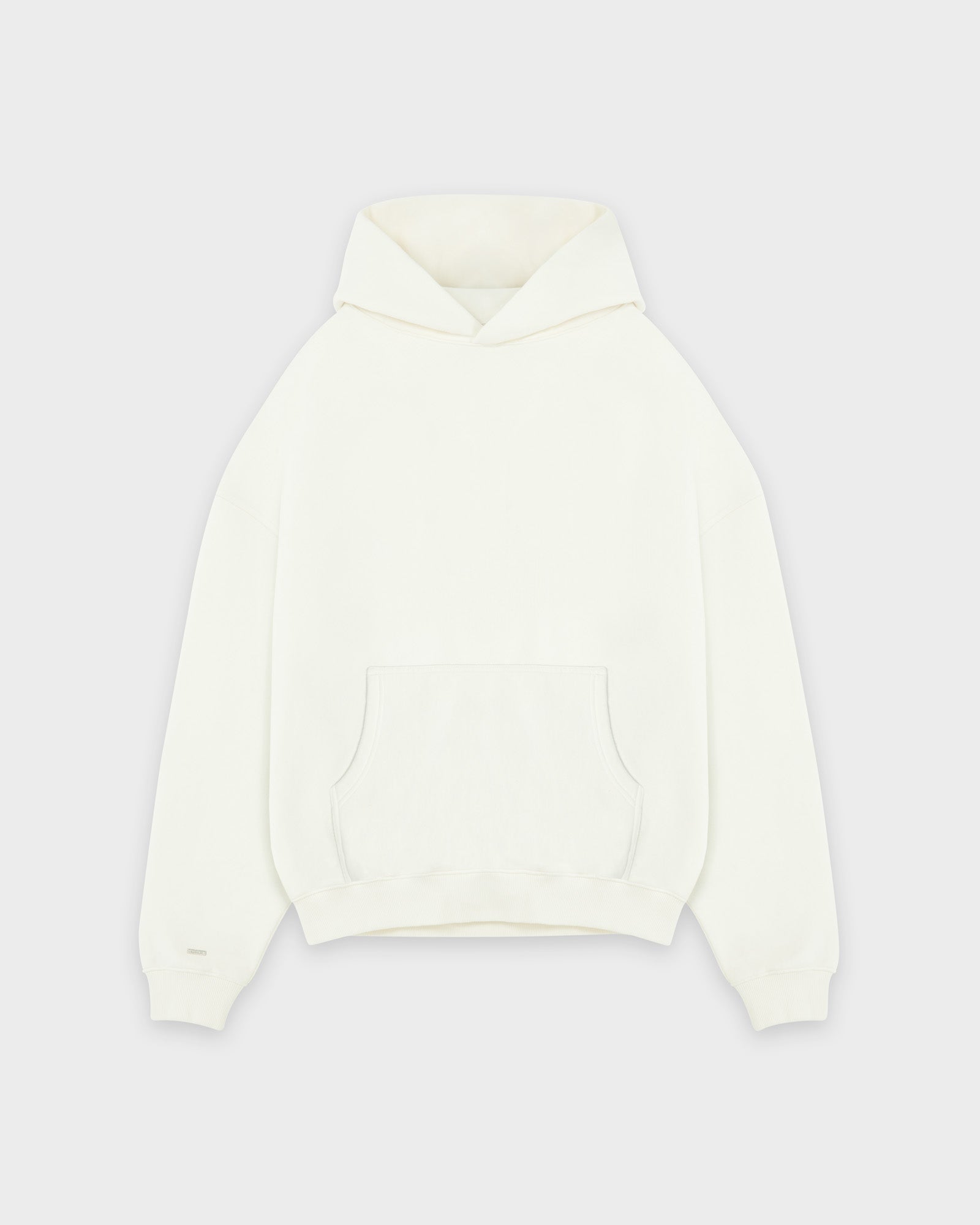 Heavy Off White Basic Hoodie