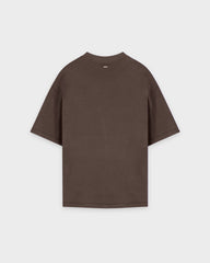 Heavy Chocolate Brown Basic T-Shirt