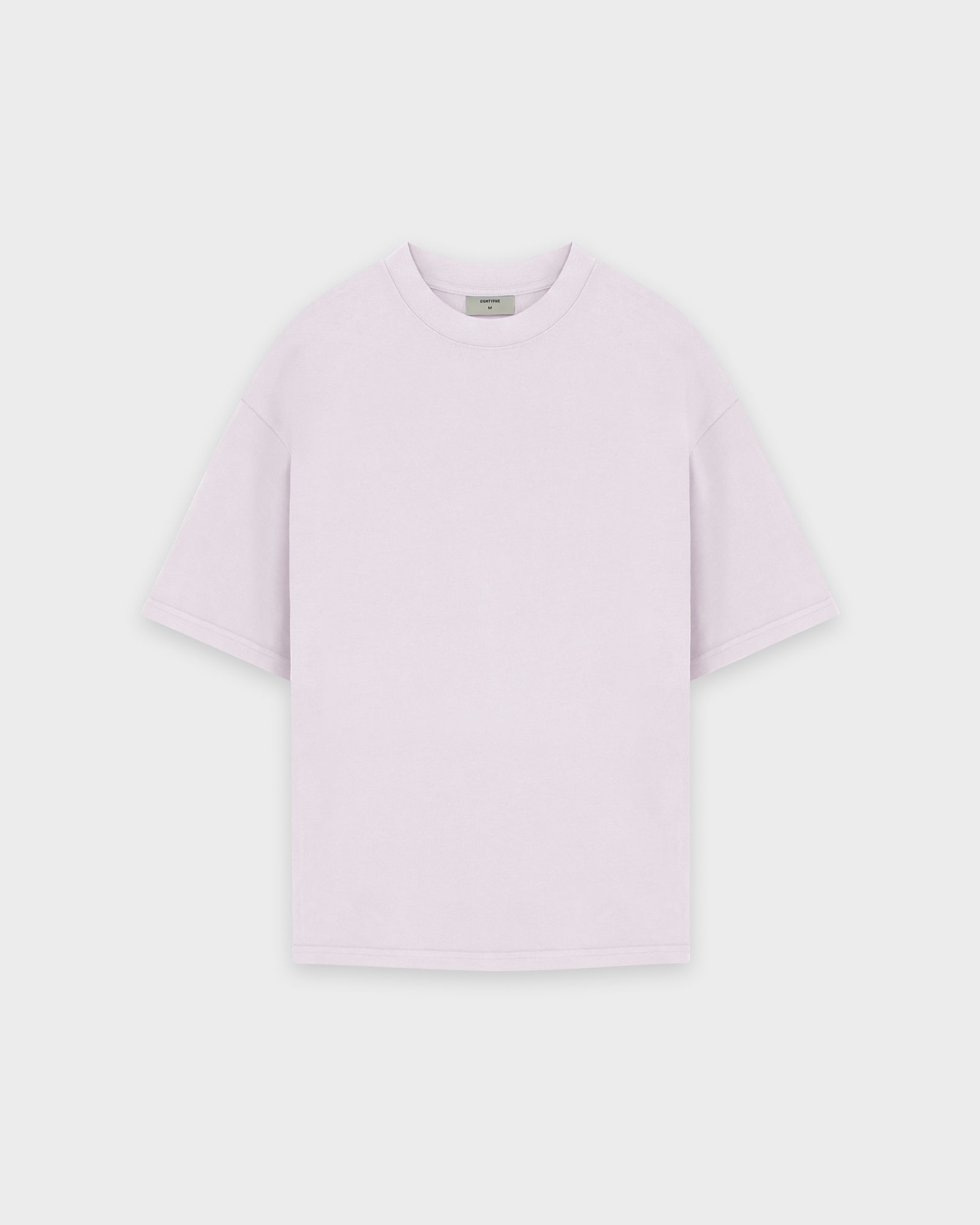 Schweres Lavendel Basic T-Shirt