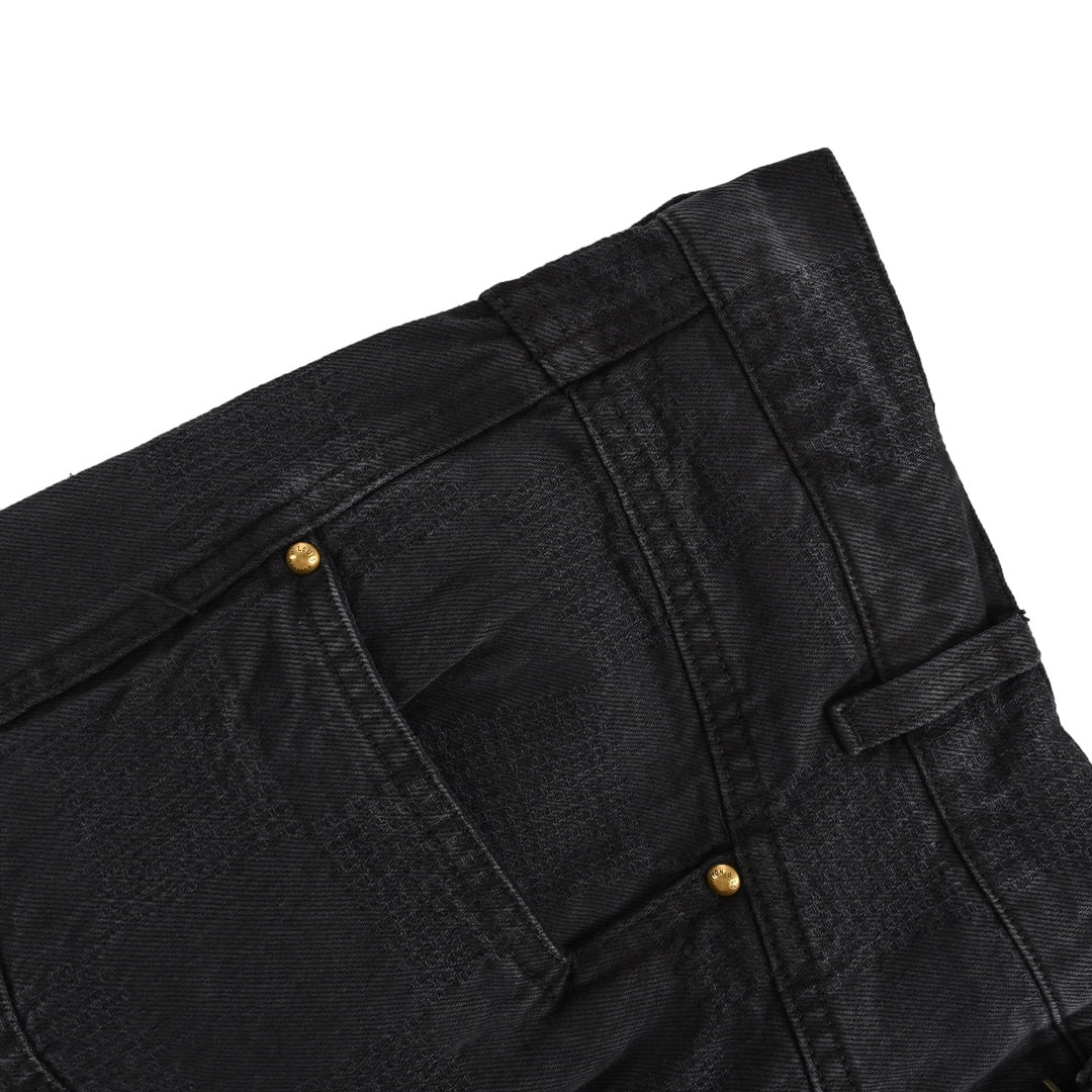 24Fw Tessellated Dark Work Jeans