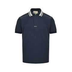 Simple lettering Polo short sleeve