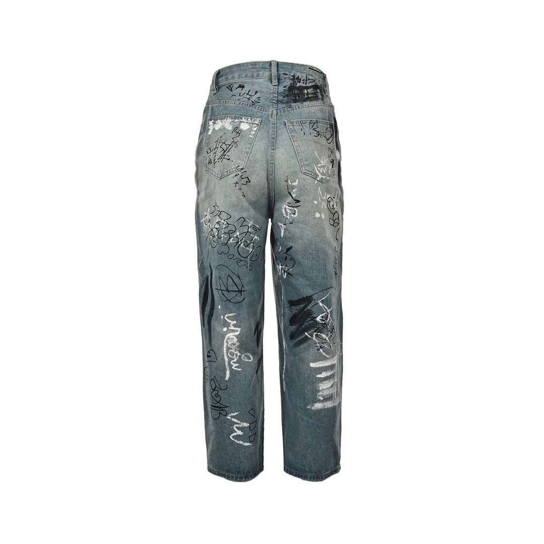 Graffiti jeans