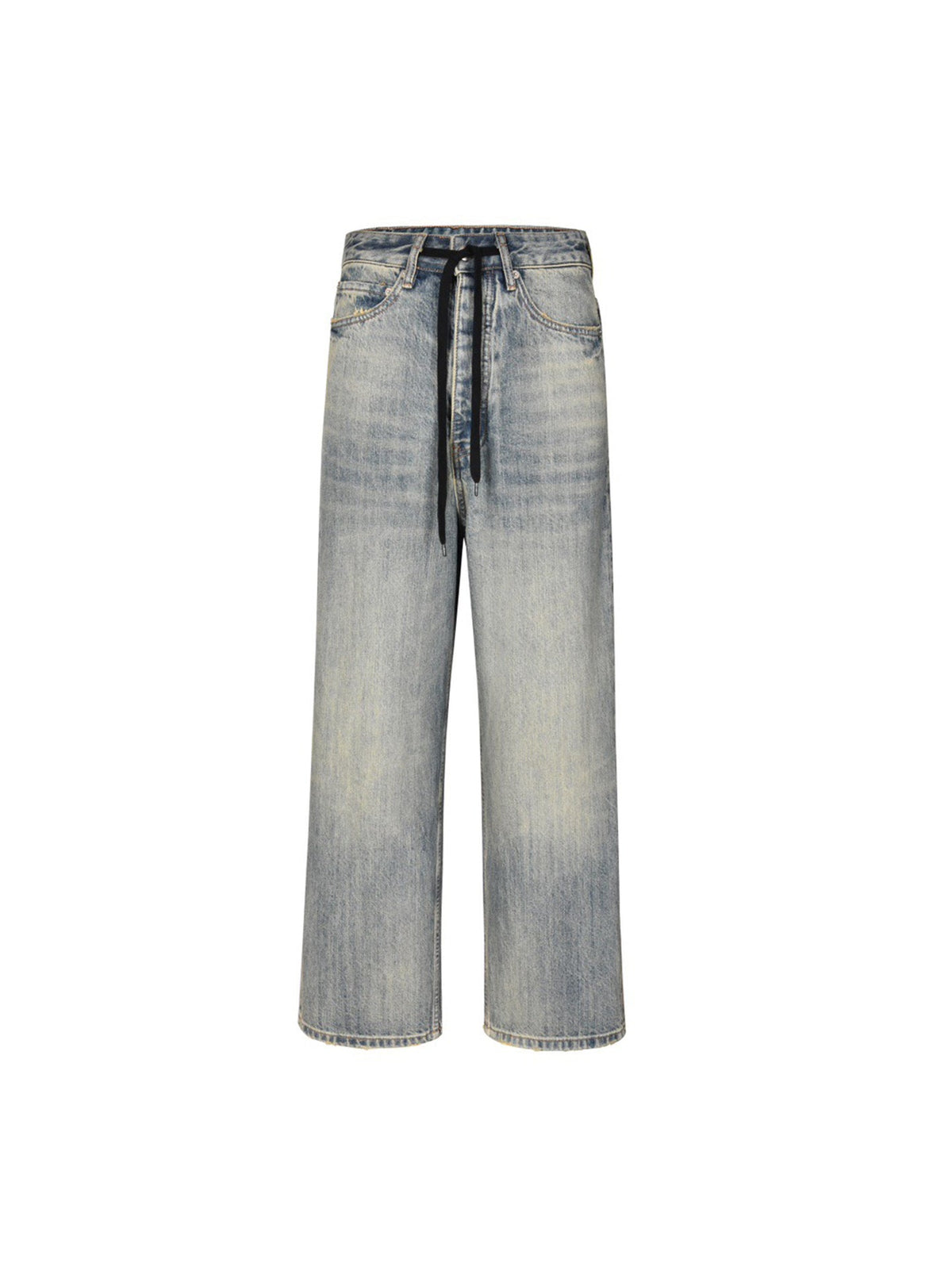 Drawstring jeans