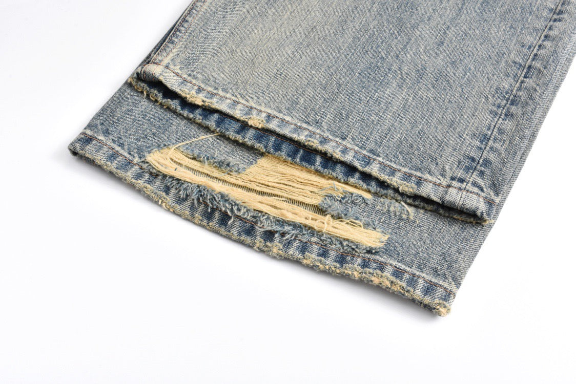 Drawstring jeans