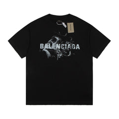 🔥🔥24FW BLCG distressed fog lettering T-shirt