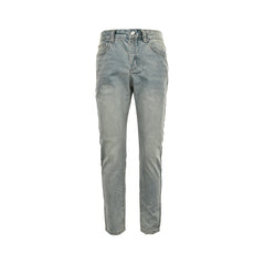 pocket split jeans