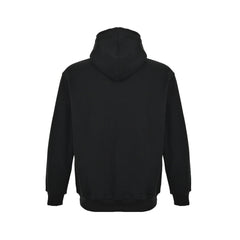 Small embroidered logo hooded sweatshirt