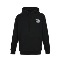 Double G embroidered logo hooded sweatshirt