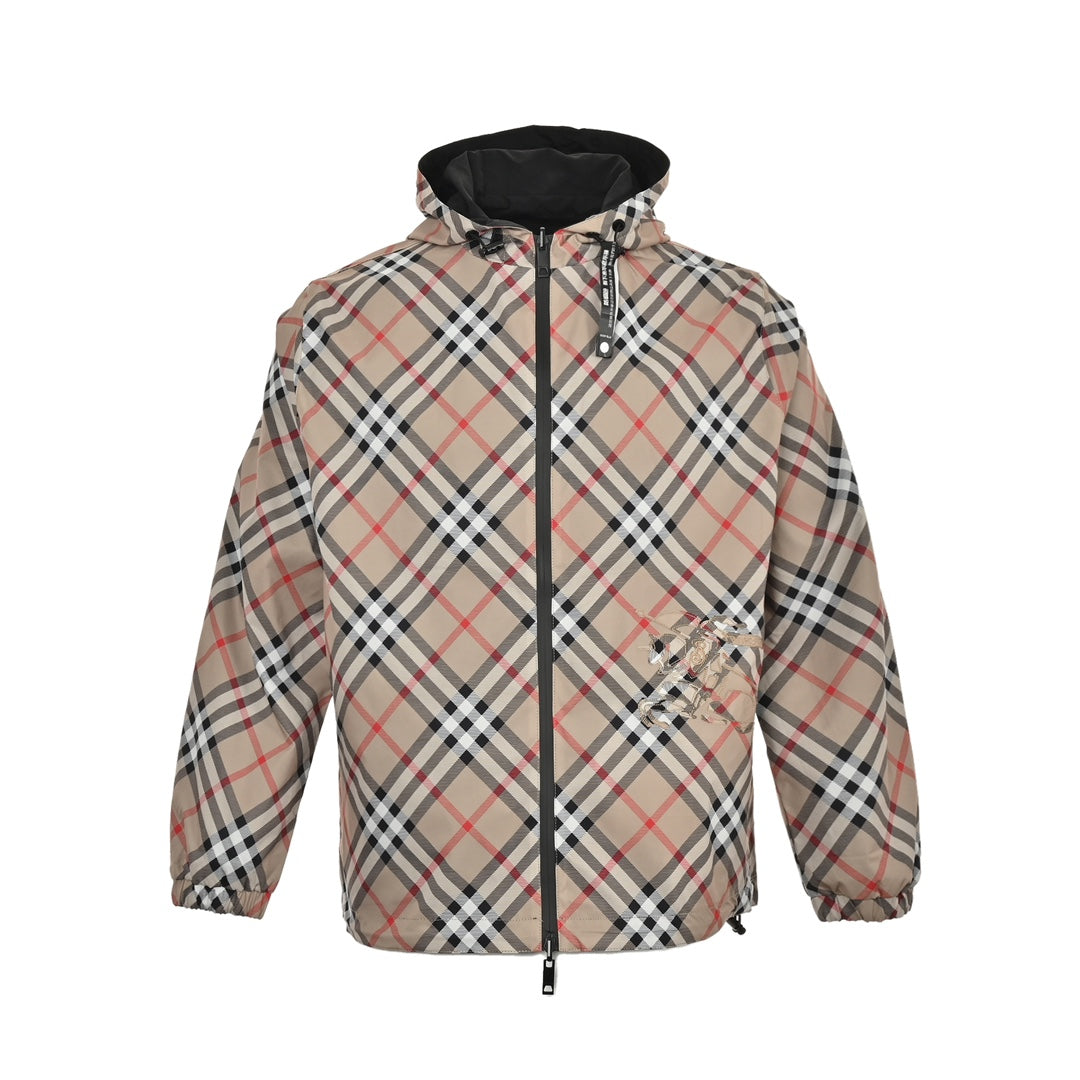 Plaid War Horse Reversible Jacket