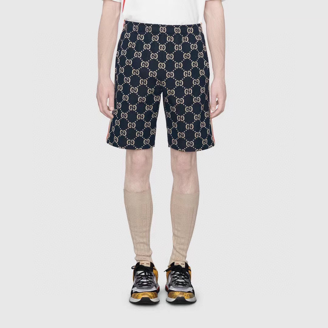 Classic all over print jacquard shorts