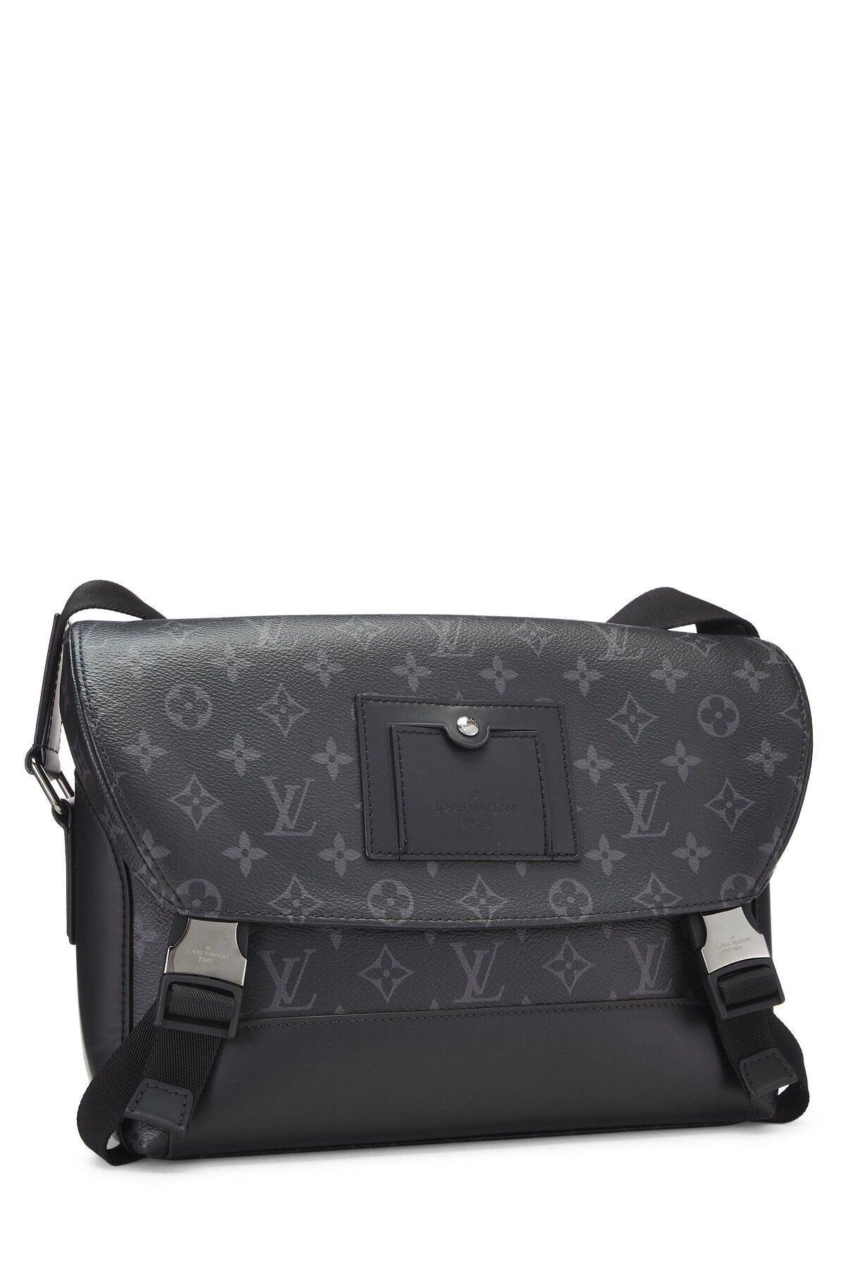 Monogram Eclipse Voyager Messenger Pm - Black