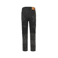 Gradient Large Logo Wash Jeans