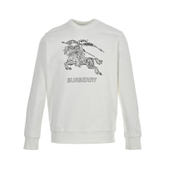 War Horse Embroidered Crew Neck Sweatshirt