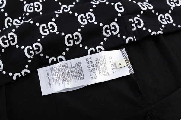 All-Over Double G Print Polo Shirt